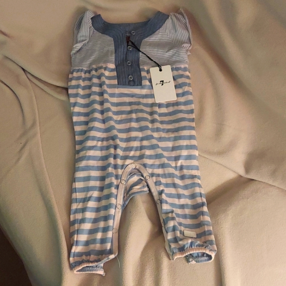 Baby girl's 7 for all Mankind coverall